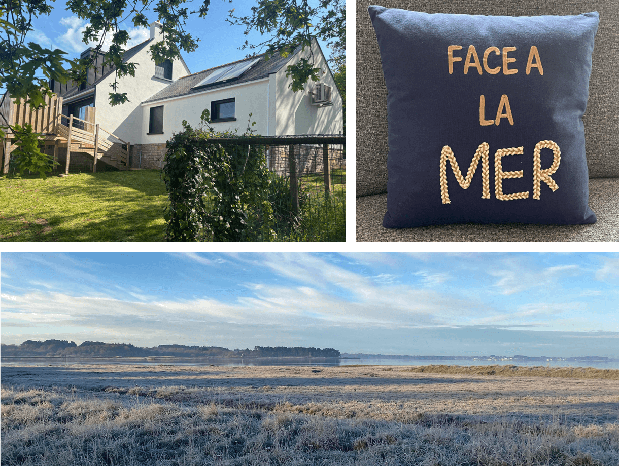 Maison face à la mer Presqu'ile de Rhuys